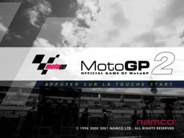 MotoGP 2 screen shot title